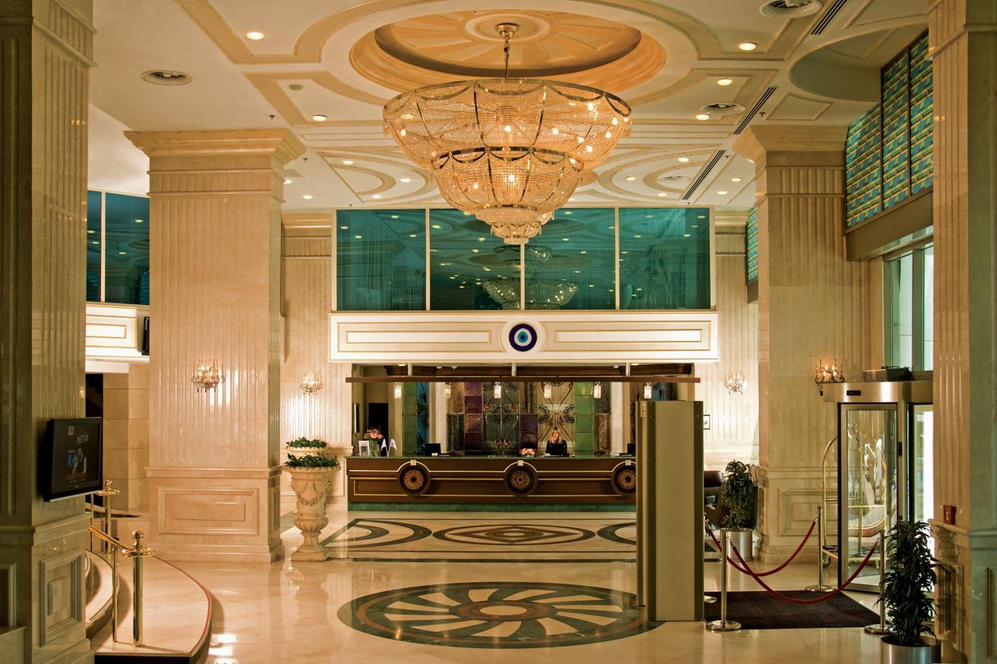 Eser Premium Hotel & Spa Büyükçekmece Exterior foto Lobby